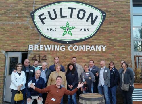 Fulton Brewery Twin Cities Rubber Group 2017 Brewery Tour